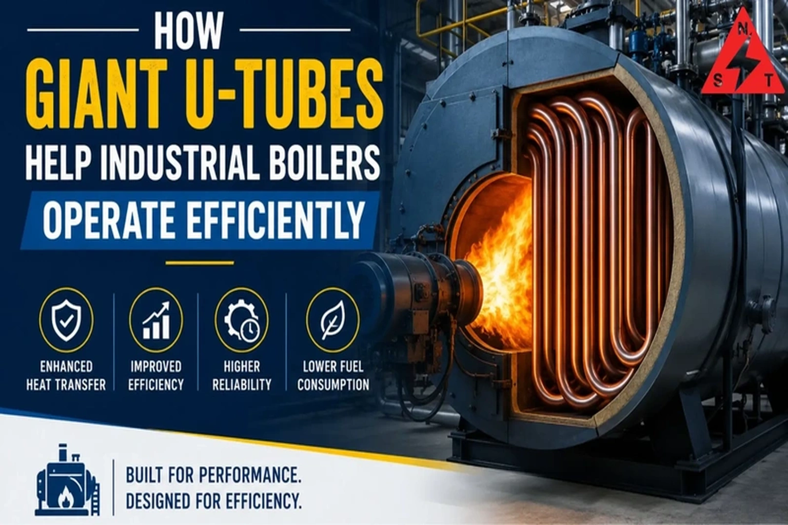 How Giant U-Tubes Help Industrial Boilers Operate Efficiently